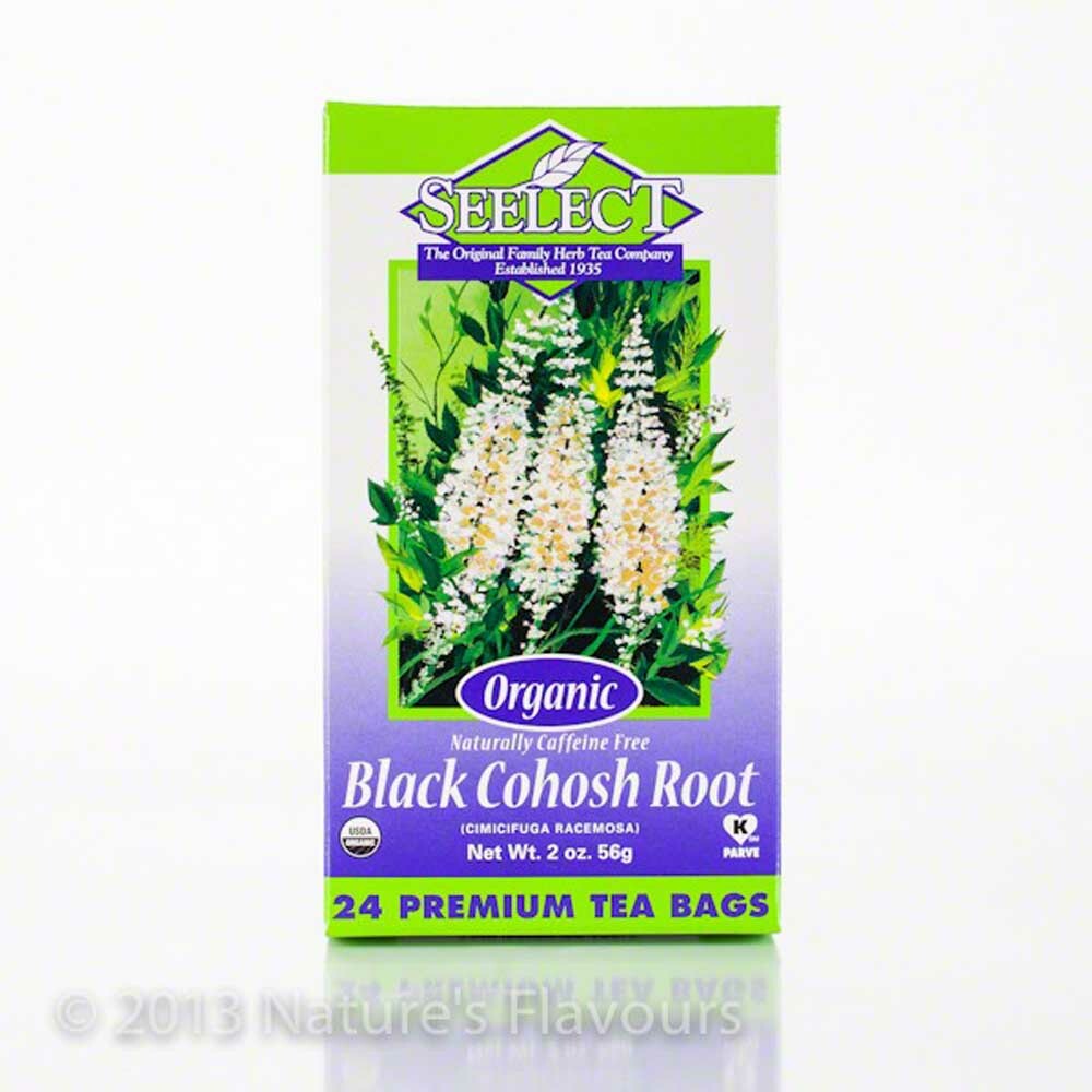 Organic Black Cohosh Root Tea (24 Bags) Nature's Flavors