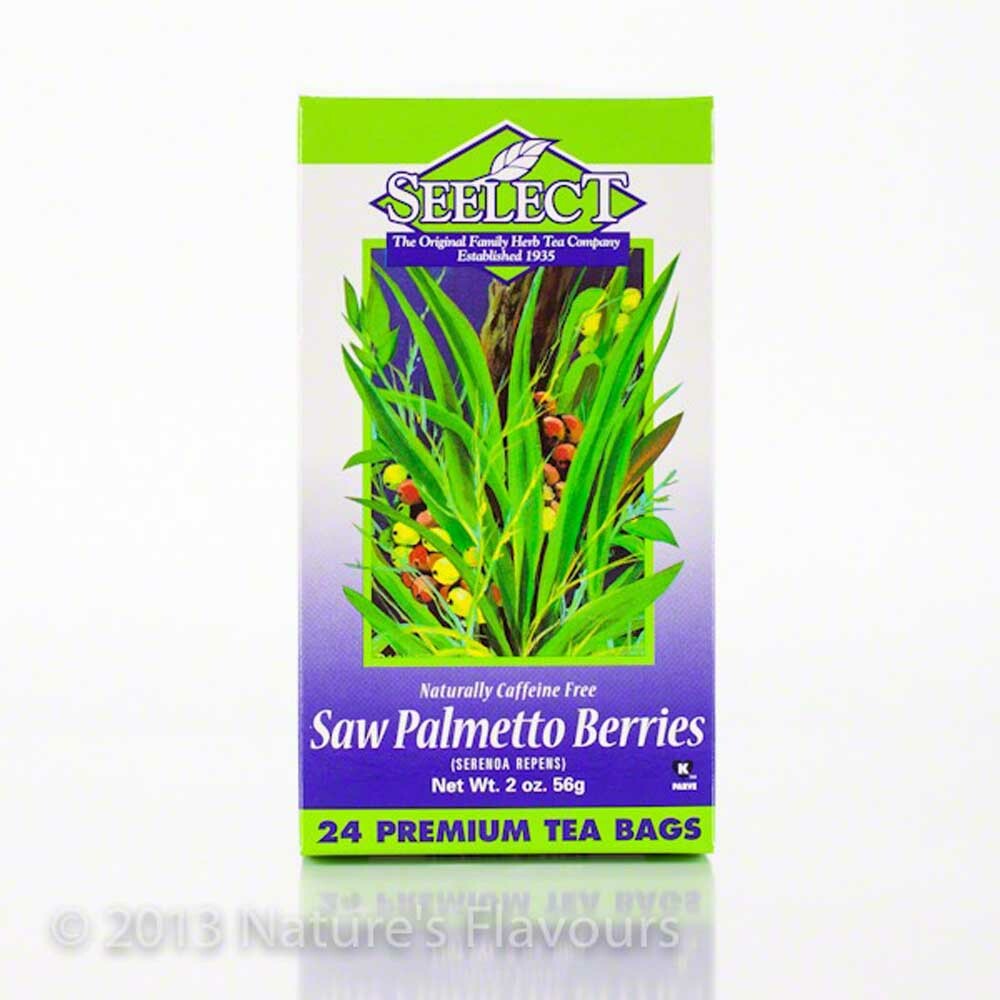 Saw Palmetto Berries Tea (24 Bags) Nature's Flavors