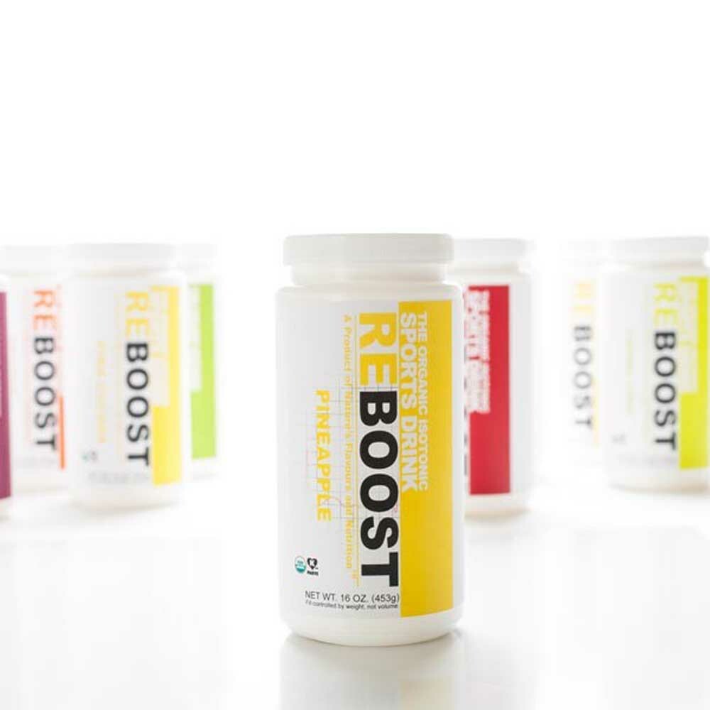REBOOST Pineapple Isotonic Organic Energy Drink Powder