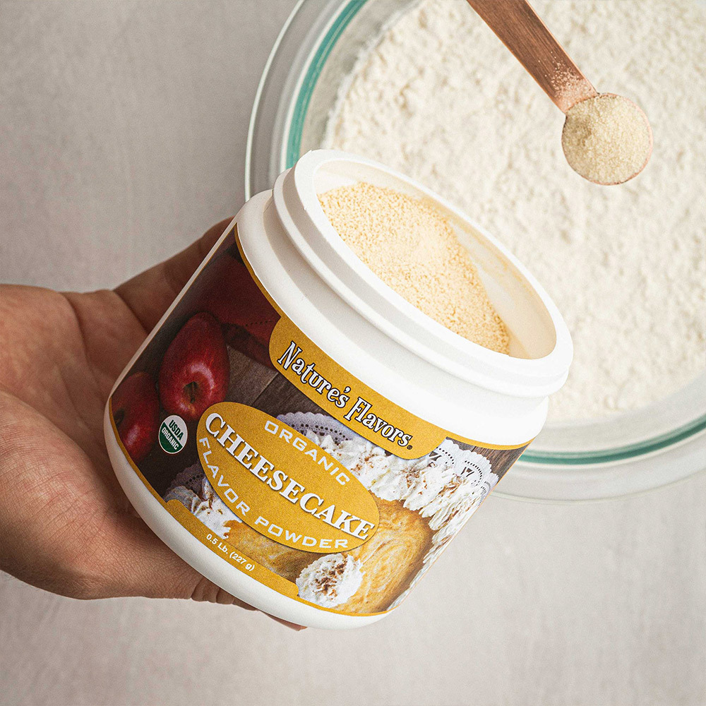 Organic Cheesecake Flavor Powder Nature's Flavors